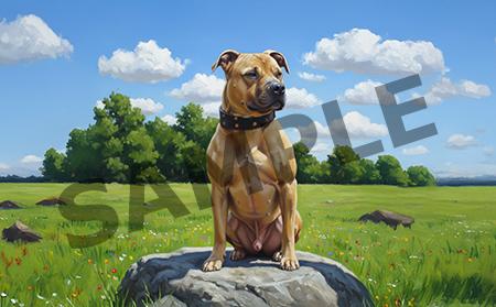 Big Apple’s Haunch – Oil on Canvas Recreation